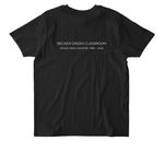 BGC Modern Tee, a Black Stanley/Stella Unisex Rocker Tee (back-view)