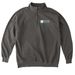 BISC Light Logo, a Pepper Comfort Colors Quarter Zip Pullover