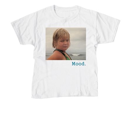Mood, a White Youth Unisex Tee