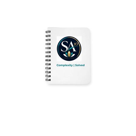 SA10-Notes, a White Spiral Notebook