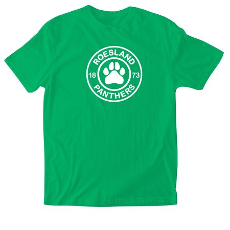 Classic Roesland White, a Irish Green Softstyle Cotton Tee