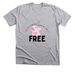 Life is Better Free, a Athletic Heather Premium Unisex Tee