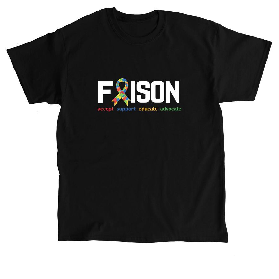 Autism Awareness&nbsp;, a Black Classic Unisex Tee