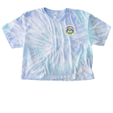 Swim Lessons Save Lives ? WLSL 2026, a Lagoon Women's Tie Dye Cropped Tee