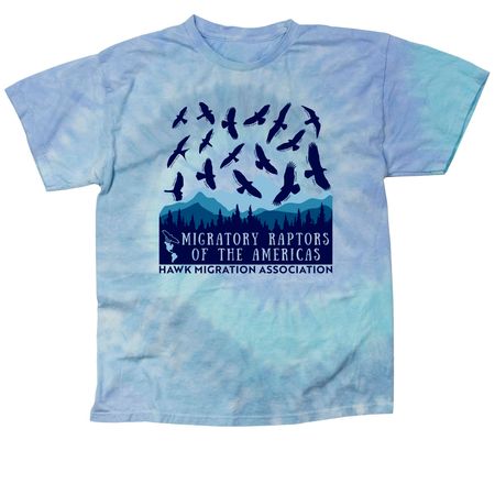 Migratory Raptors of the Americas Shirt, a Lagoon Classic Tie Dye Tee