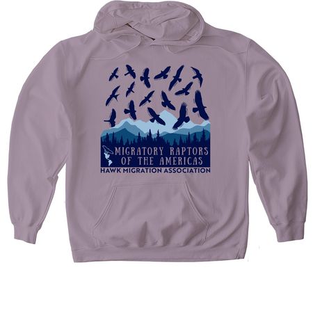 Migratory Raptors of the Americas Shirt, a Paragon Gildan Softstyle Pullover Hoodie