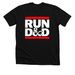 Run DMC x D&D Dungeons and Dragons T-Shirt, a Solid Black Blend Premium Unisex Tee