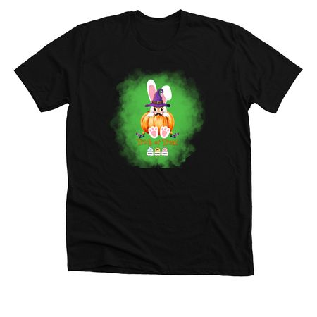 Trick or Treat - Cute, a Solid Black Blend Premium Unisex Tee
