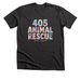 405 Quilted, a Dark Grey Heather Premium Unisex Tee