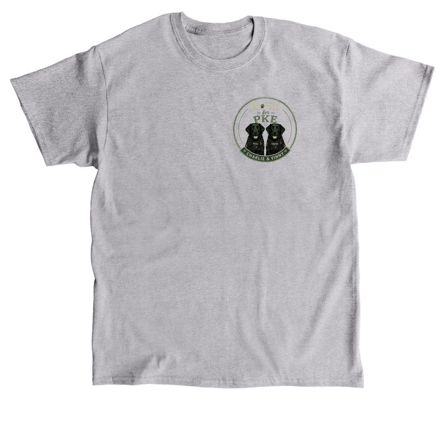 ? Paws Up for Charlie & Vinny, a Sport Grey Classic Unisex Tee