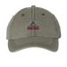 Hats, a Olive Printed Pigment Dye Baseball Cap
