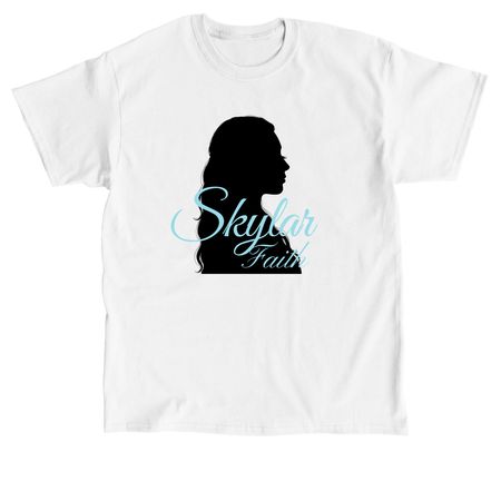 Silhouette, a White Classic Unisex Tee