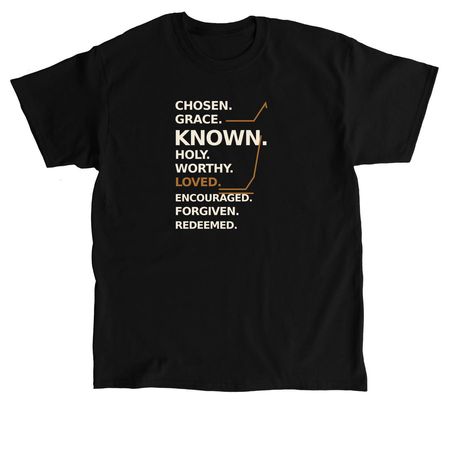 I AM, a Black Classic Unisex Tee