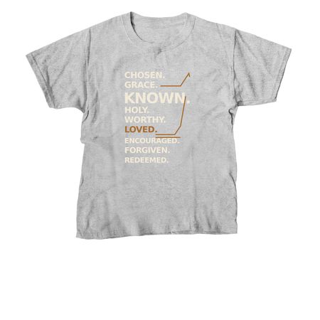 I AM, a Sport Grey Youth Unisex Tee