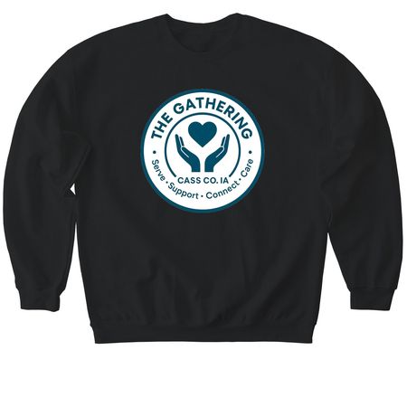 T's & Tanks Support, a Black Softstyle Crewneck Sweatshirt