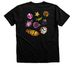 Stay Fruity, a Black Heather Premium Unisex Tee (back-view)