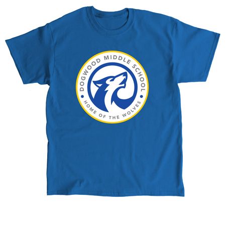 Home of the Wolves Tees + Hoodies, a Royal Classic Unisex Tee