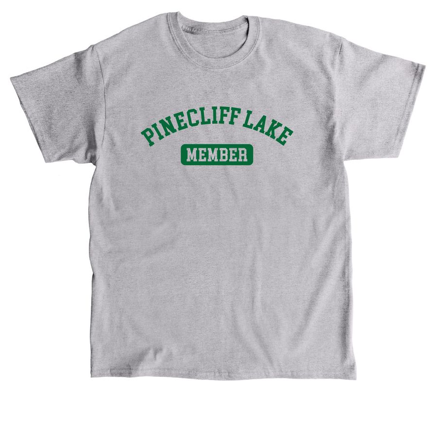 Pinecliff Lake Member Green Logo, a Sport Grey Classic Unisex Tee