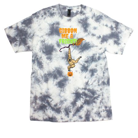 International Gibbon Day 2026, a Grey Crystal Tie Dye Tee