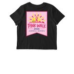 Kindness in Every Step&nbsp;, a Black Stanley/Stella Women?s Stella Muser Tee (back-view)