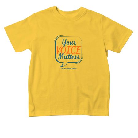 Your Voice Matters Collection, a Yellow Toddler Tee