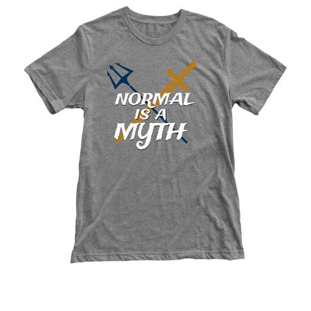 Normal is a Myth!, a Premium Heather Triblend Unisex Tee