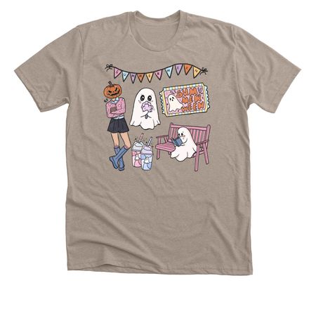 Summerween 2026 Collage, a Heather Stone Premium Unisex Tee