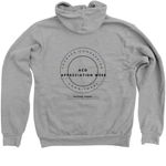 Celebrate ACO Appreciation Week, a Athletic Heather Zip Up Hoodie (back-view)