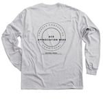 Celebrate ACO Appreciation Week, a Sport Grey Classic Long Sleeve Tee (back-view)