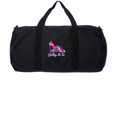 Packing Wellness!, a Black Day Tripper Duffel Bag