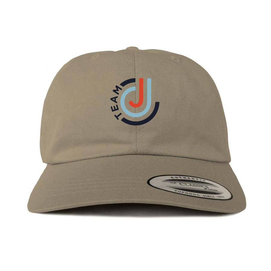TEAM JCC- Hats, a Khaki Printed Classic Baseball Cap