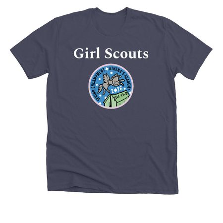 SU 11-9 Spring Encampment 2026, a Heather Midnight Navy Premium Unisex Tee