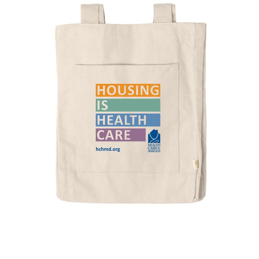 Housing is Health Care, a Natural Reclaimist Everywhere Tote Bag
