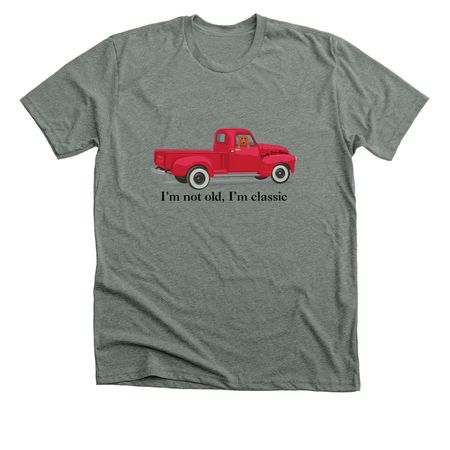 I'm not old, I'm classic t-shirt, a Deep Heather Premium Unisex Tee