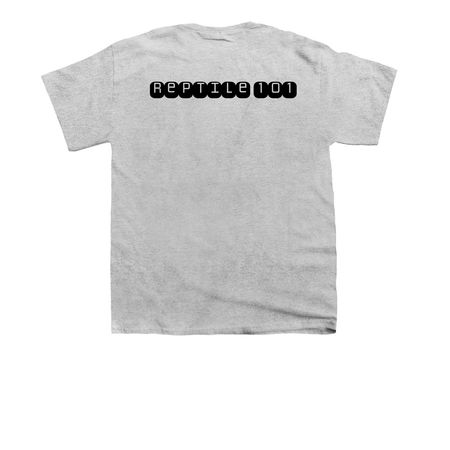 Hades the Cuvier Dwarf Caiman&nbsp;, a Sport Grey Youth Unisex Tee (back-view)