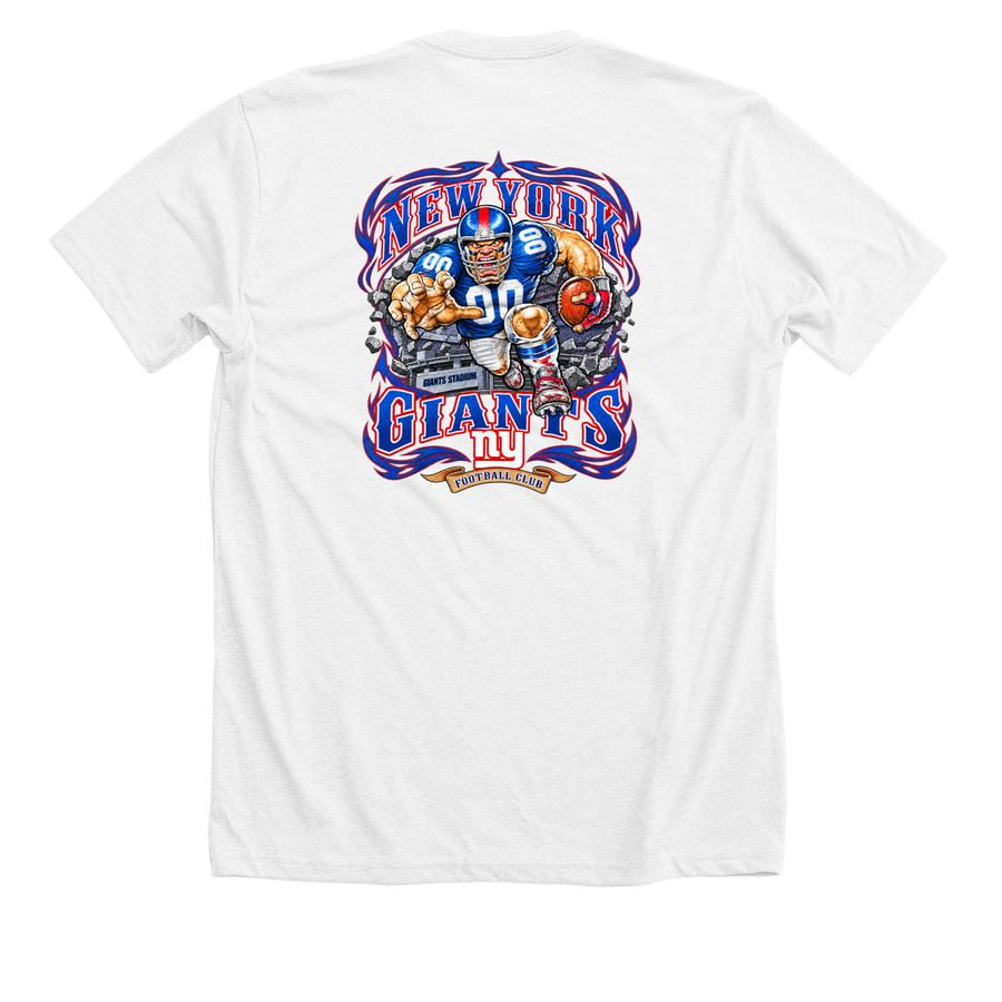 New york giants running back trade shirt, a Solid White Blend Premium Unisex Tee