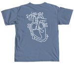 RD- original, a Blue Jean Comfort Colors Unisex Tee (back-view)