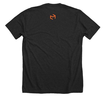 you matter t-shirt, a Dark Grey Heather Premium Unisex Tee (back-view)