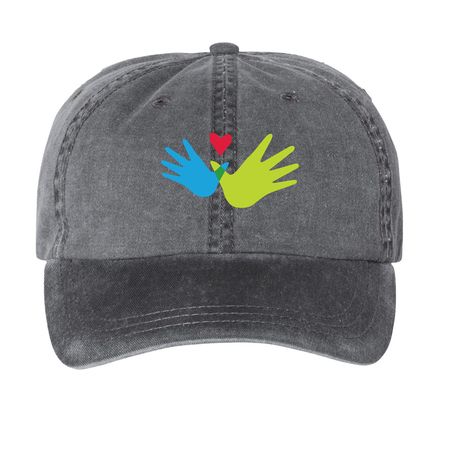 Valentina Williams Syndrome Awareness, a Black Printed Pigment Dye Baseball Cap