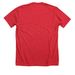 CASA of River Valley white logo&nbsp;, a Heather Red Premium Unisex Tee (back-view)