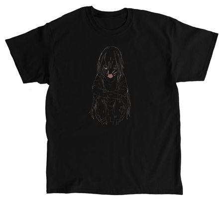 The pain she hides, a Black Classic Unisex Tee