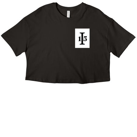 19th Hole, a Black Women?s Cropped Cotton Tee