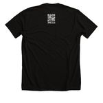 2026 Collection (Front & Back), a Solid Black Blend Premium Unisex Tee (back-view)