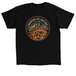 Halloween Back Print, a Black Classic Unisex Tee (back-view)