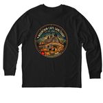 Halloween Back Print, a Black Stanley/Stella Unisex Creator 2.0 Long Sleeve Tee (back-view)
