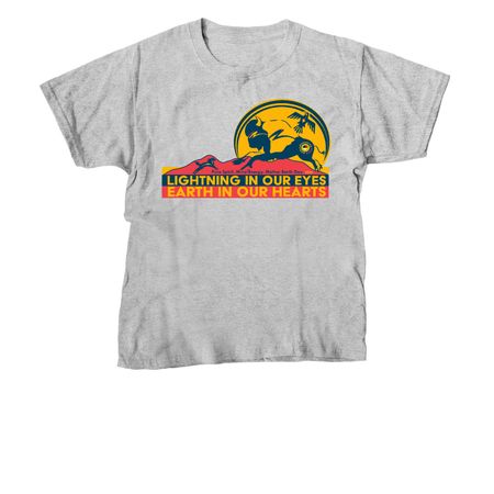 Celebrate Gi-maamaa-aki (Our Mother Earth)., a Sport Grey Youth Unisex Tee