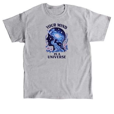 Your mind is a Universe&nbsp;, a Sport Grey Classic Unisex Tee