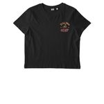 Still Wild., a Black Stanley/Stella Women?s Stella Muser Tee (back-view)