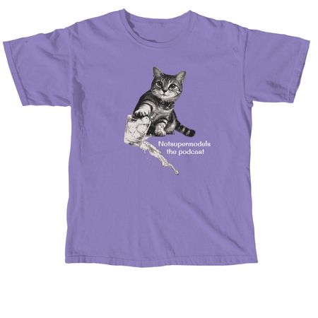 Blue Belle Ice, a Violet Comfort Colors Unisex Tee