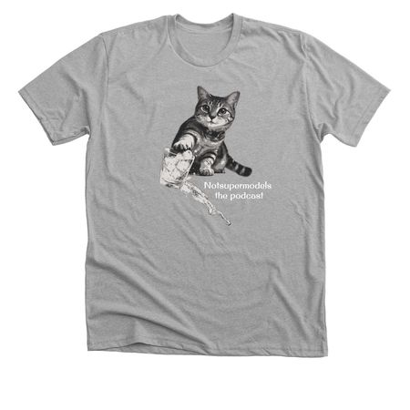 Blue Belle Ice, a Athletic Heather Premium Unisex Tee